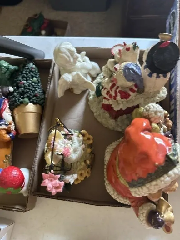 Ceramic Christmas decorations