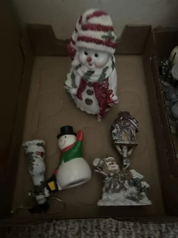 Ceramic snowman