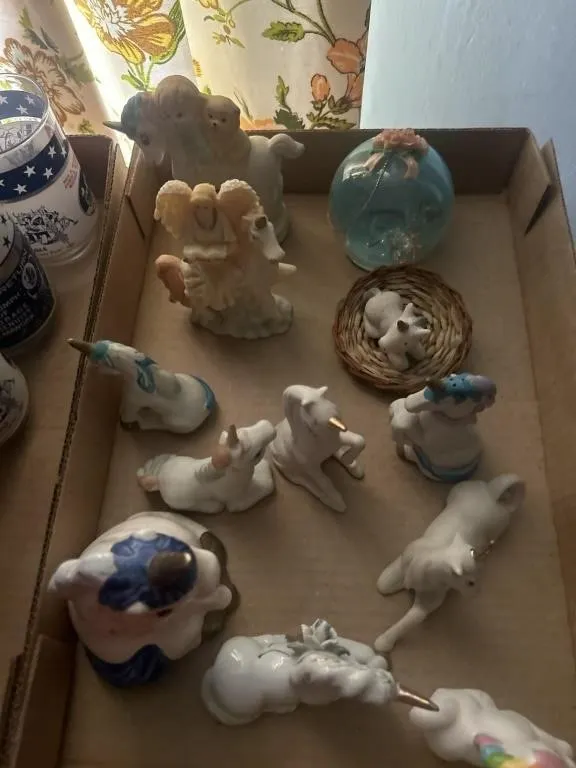 Ceramic unicorns