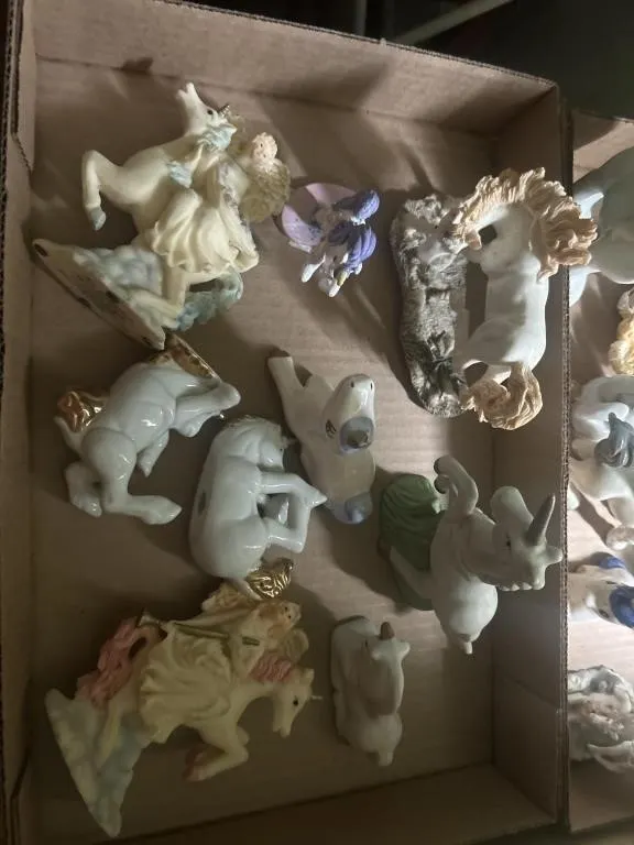 Ceramic unicorns