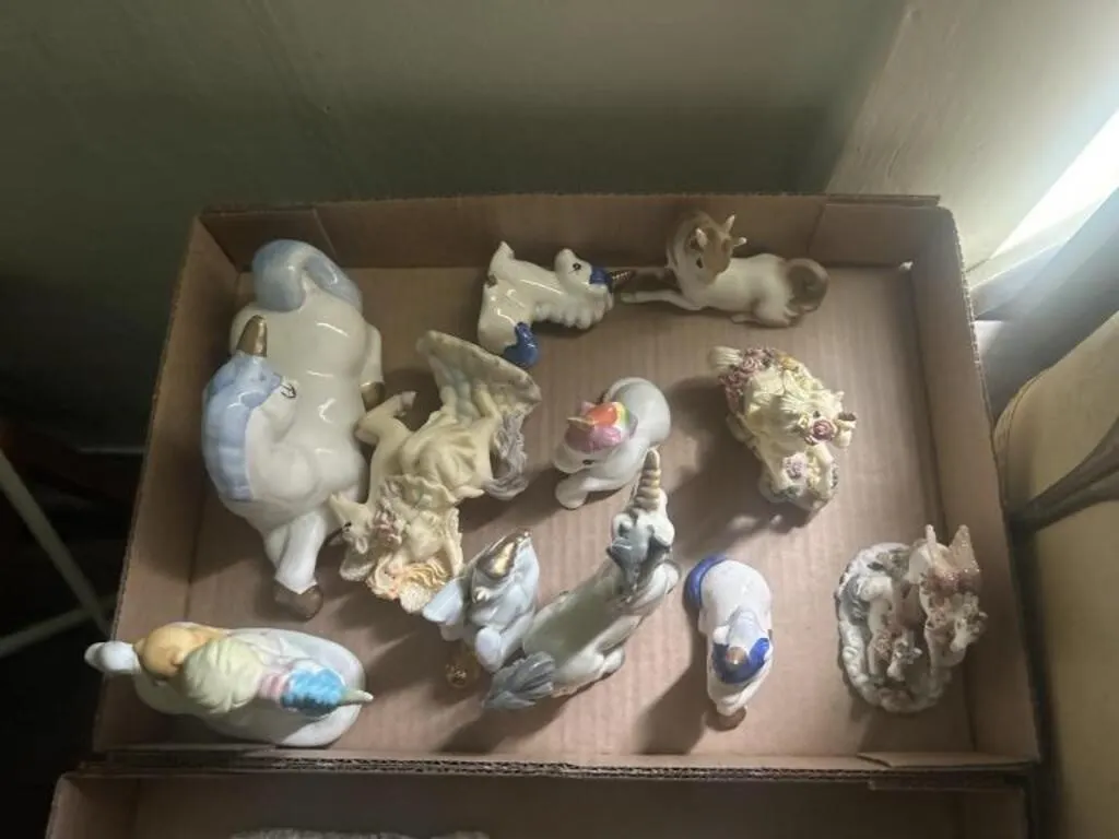 Ceramic unicorns