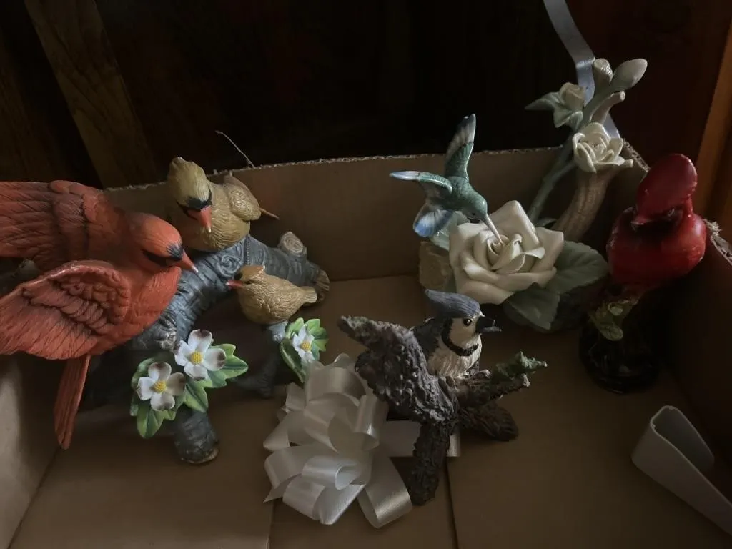 Ceramic birds