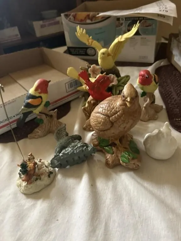 Ceramic birds