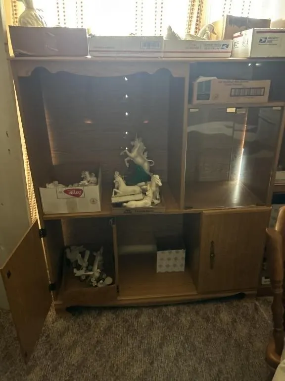TV stand content not included