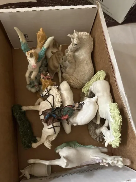 Ceramic unicorns