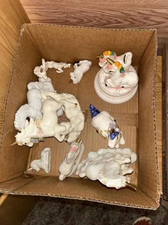 Ceramic unicorns