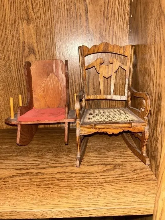 Wooden chairs