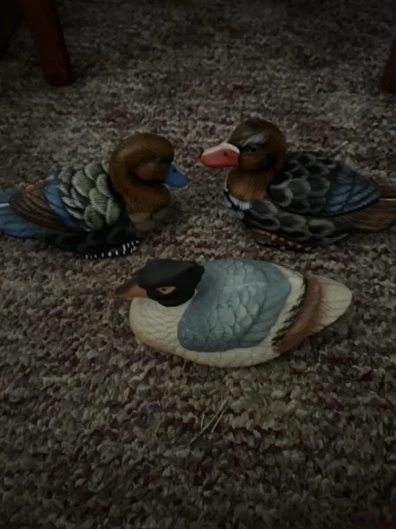 Ceramic ducks