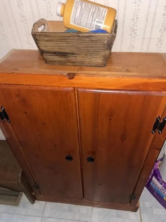 Cabinet with content
