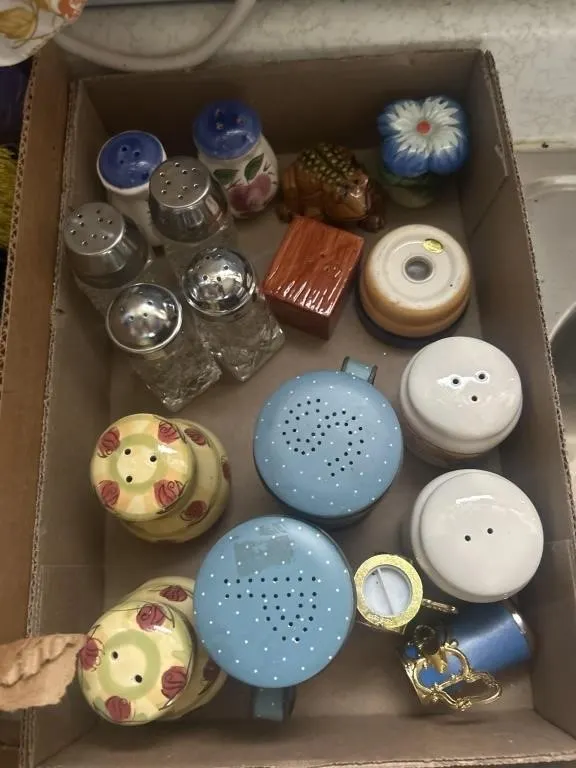 Salt and pepper shakers