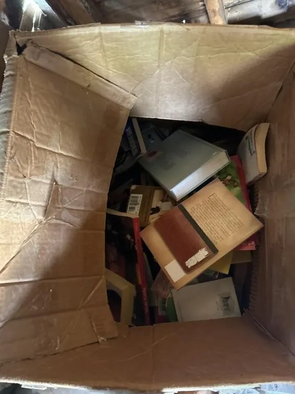 Box of books