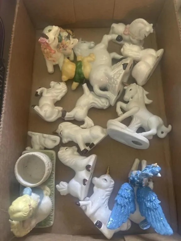 Ceramic unicorns
