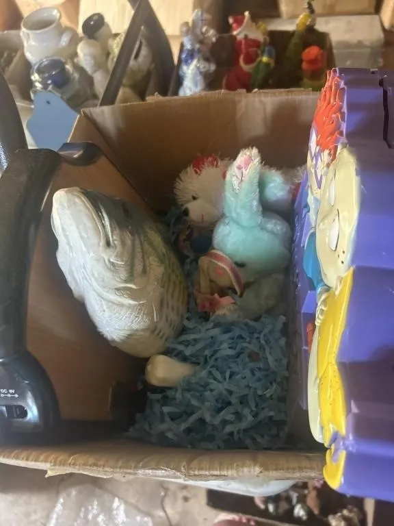 Barbie book, Rugrats, Talking fish