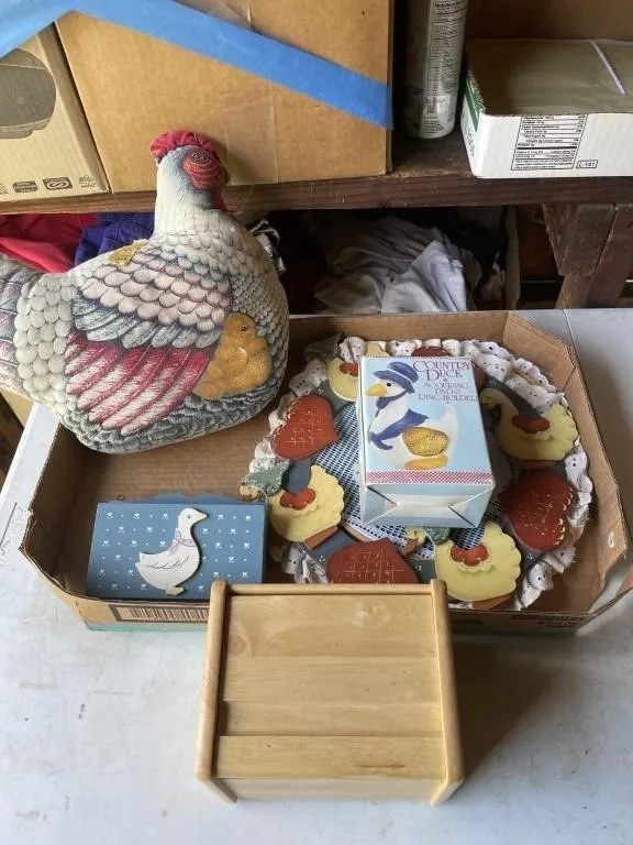 Country geese, chickens, and duck items, recipe