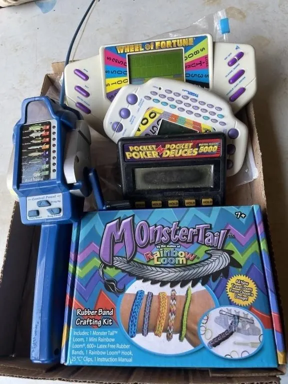 Electronic games bracelet maker