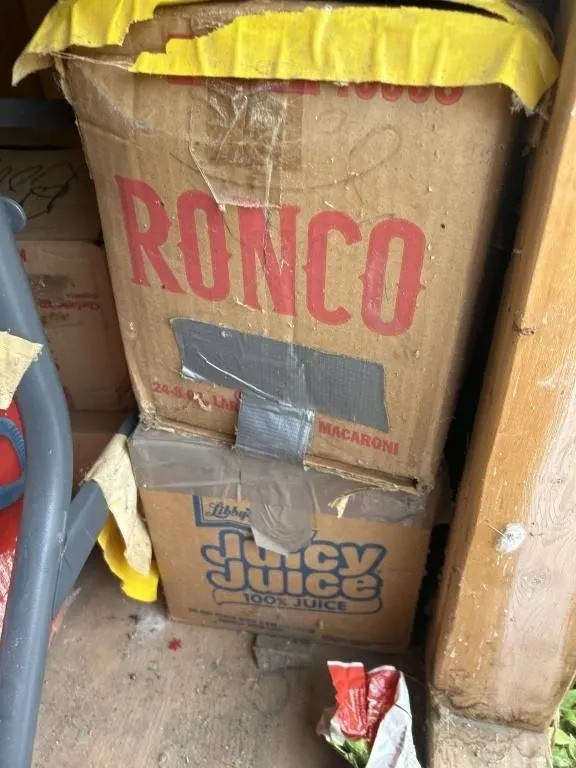 2 boxes of books