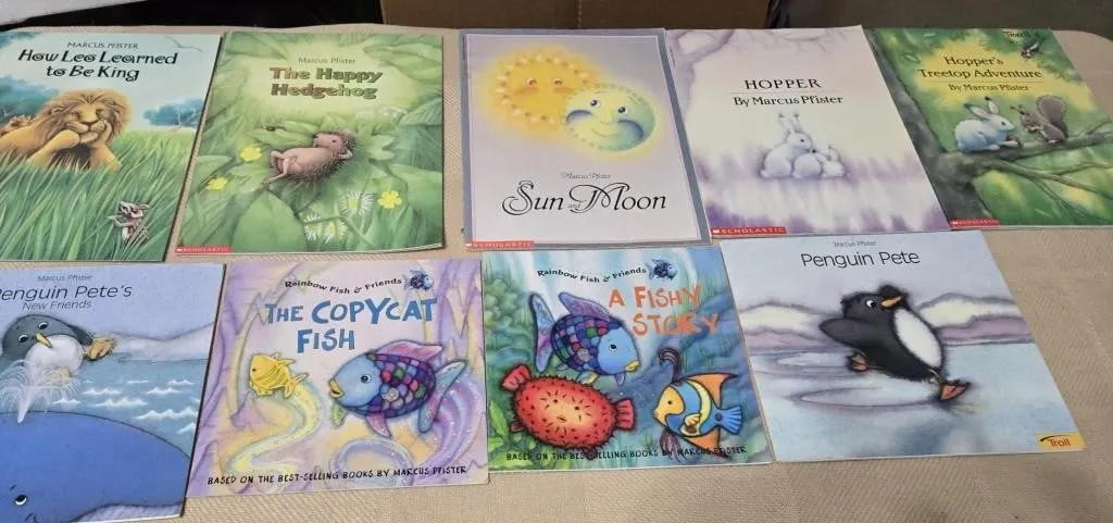 (9) Marcus Pfister Children's Books