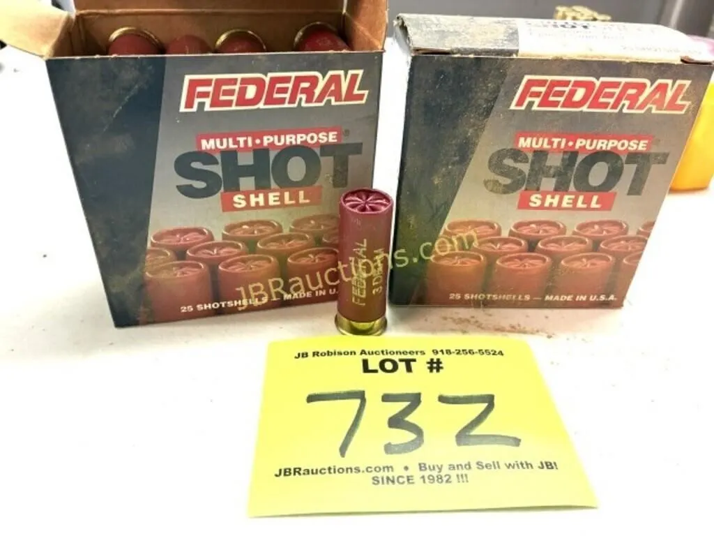 50 SHELLS FEDERAL 12 G 7.5 SHOT AMMO