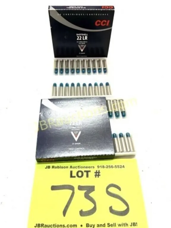 40 ROUNDS CGI 22 LR #12 SHOT 31 GR PEST CONTROL