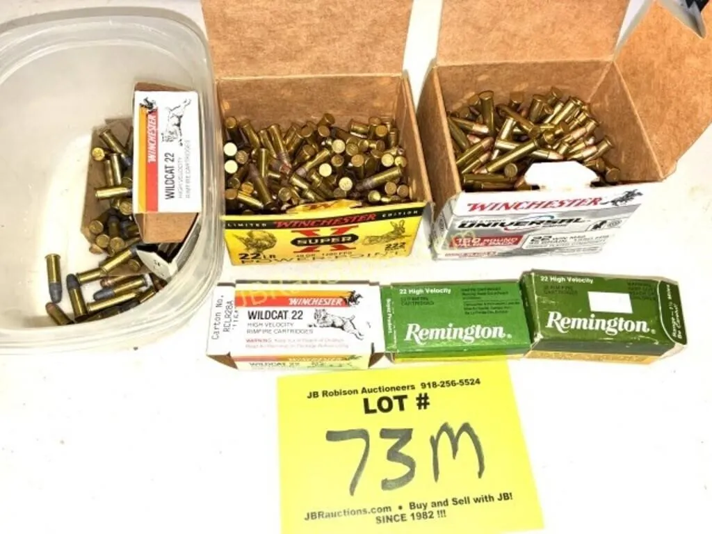 LARGE ASSORTMENT OF AMMUNITION AMMO