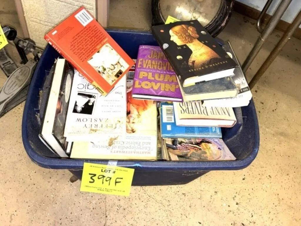 BOX OF BOOKS