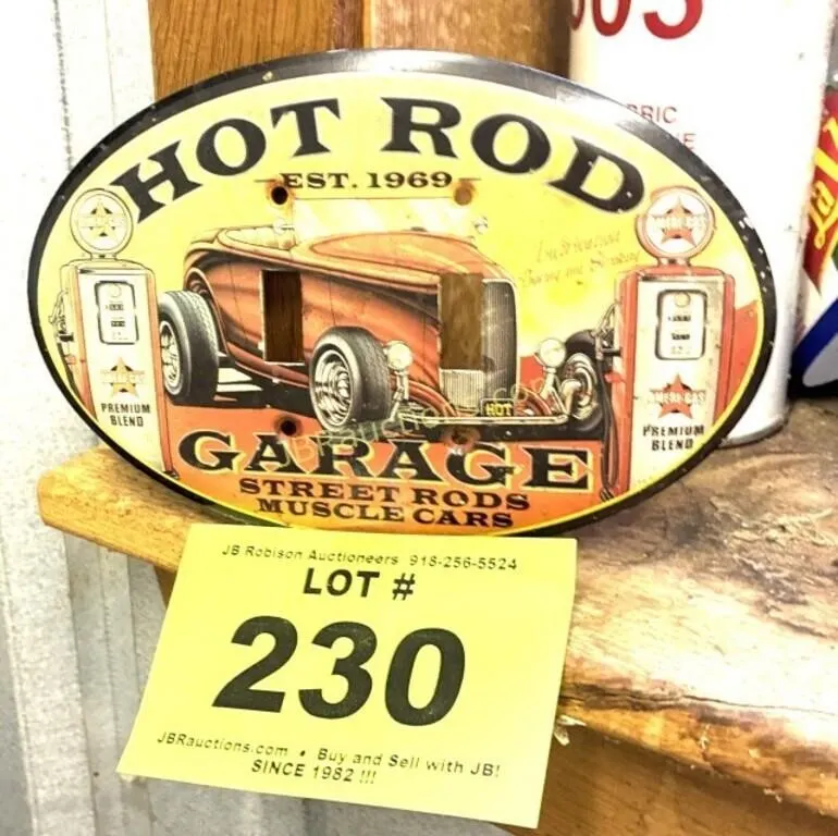 HOT ROD GARGAGE LIGHTSWITCH COVER