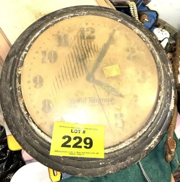 VINTAGE POSTAL TELEGRAPH BICHRONOUS ELECTRIC