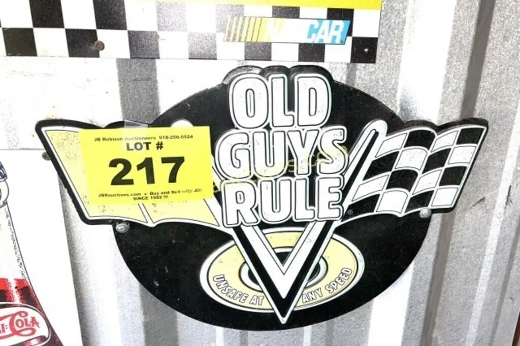 OLD GUYS RULE SIGN
