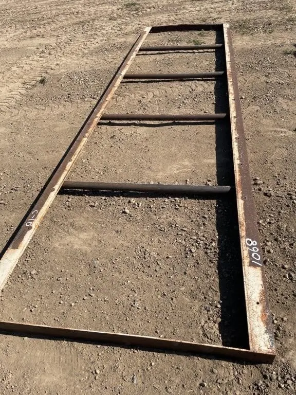 4.5'x16.5' STEEL FRAME, ADJUSTABLE BEDFRAME