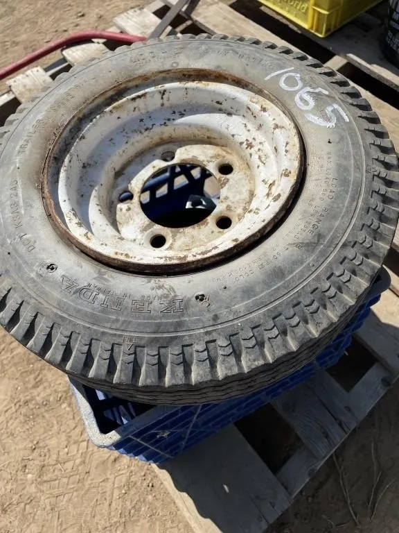 CASTOR WHEELS, TIRE + RIM