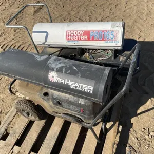 MR HEATER 125,000BTU, REDDY HEATER PRO 165,000BTU