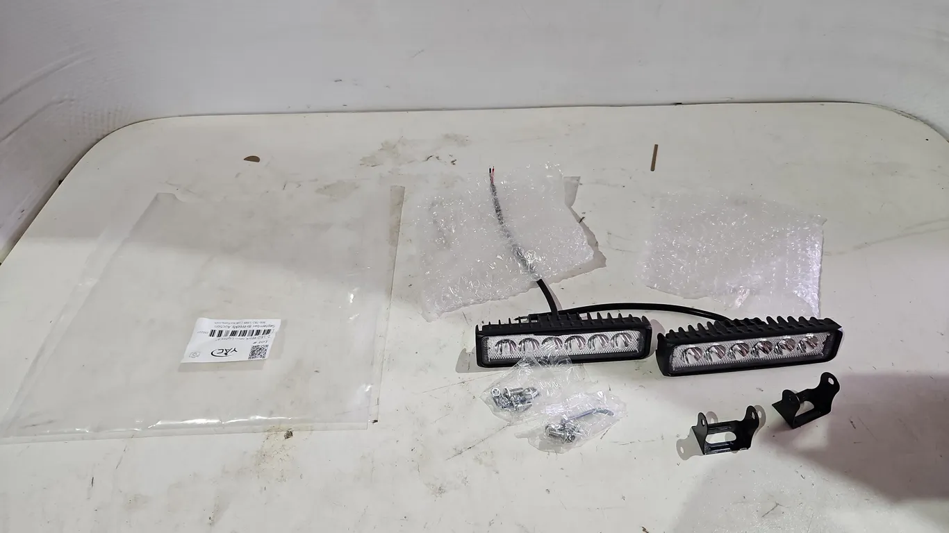 2- LED Work Slim Lights 6"