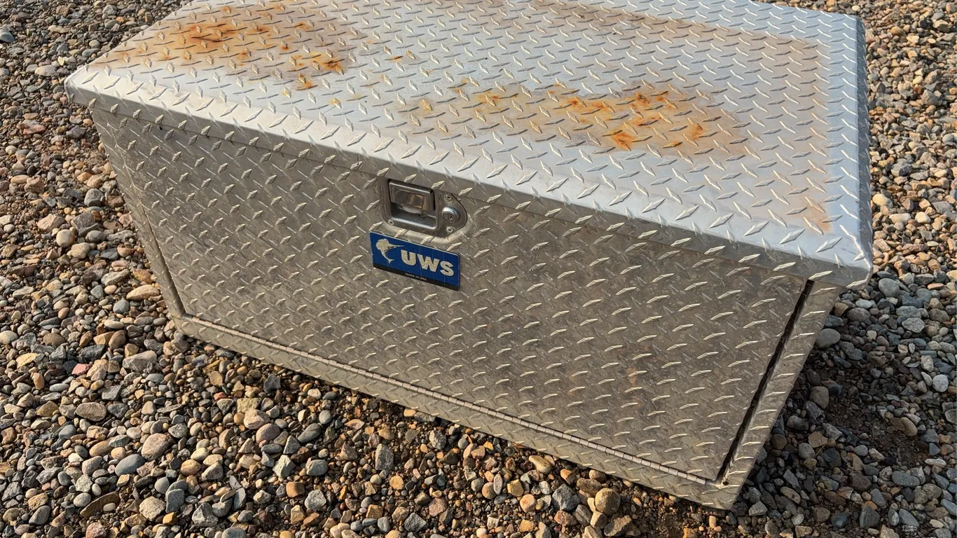 Checkerplate Tool Box
