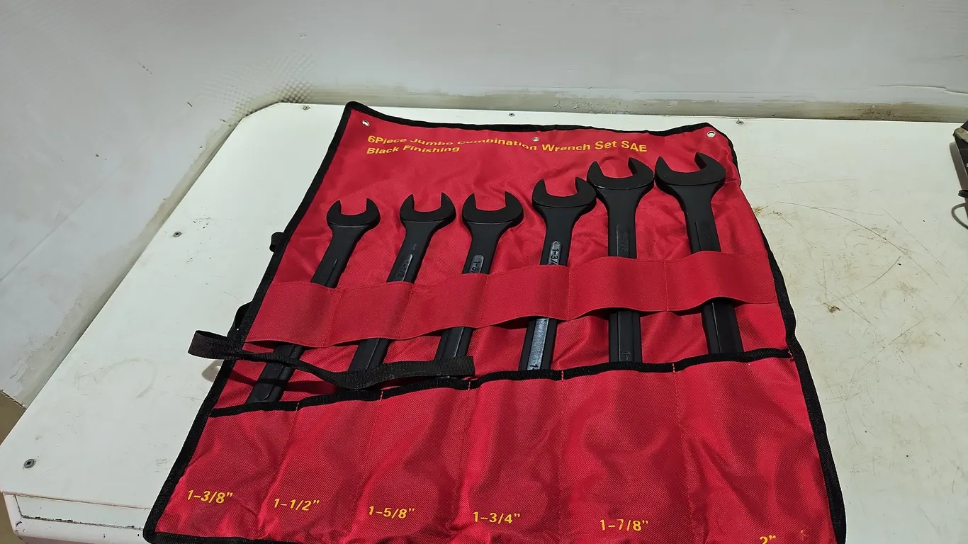 Jumbo Combination Wrench Set
