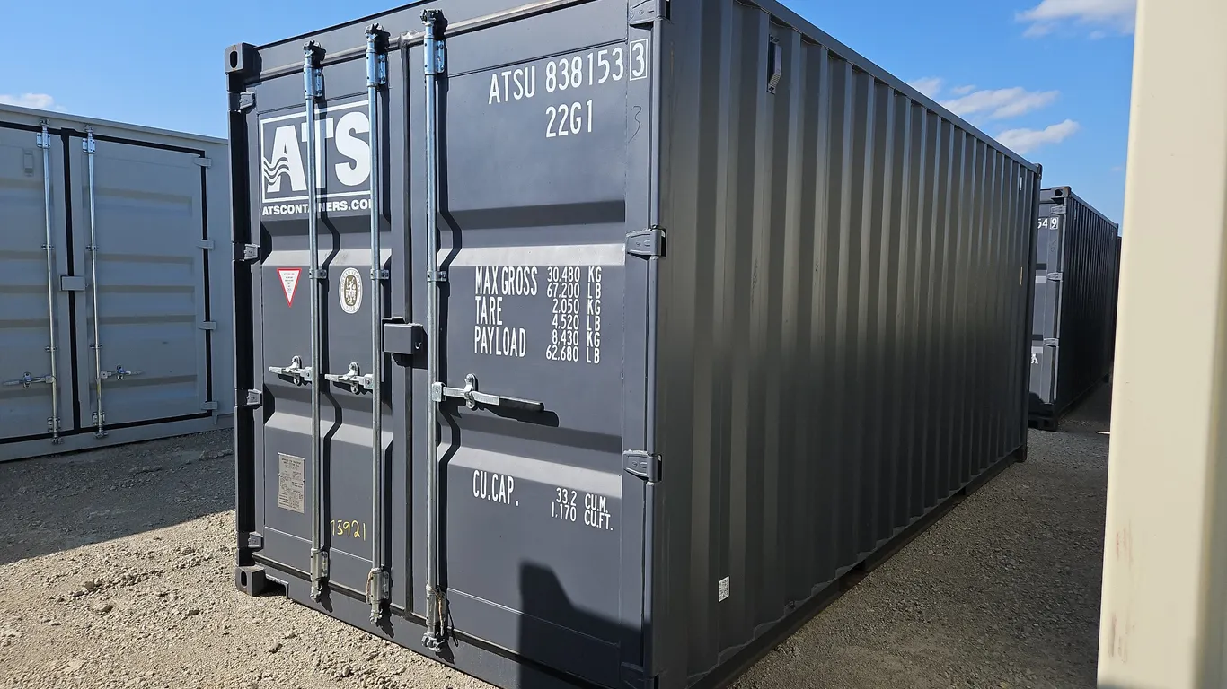 20' 1 Door Single Use Sea Container