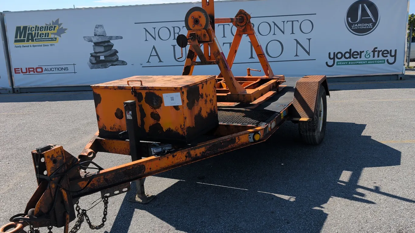 2003 J & J Reel S/A 9.5 Reel Trailer
