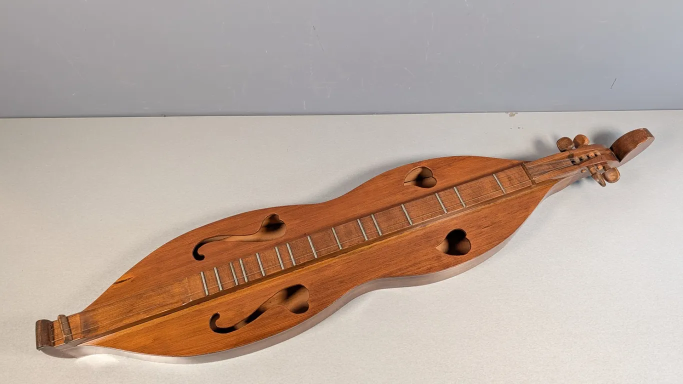 Wooden Appalachian Dulcimer Folk Instrument
