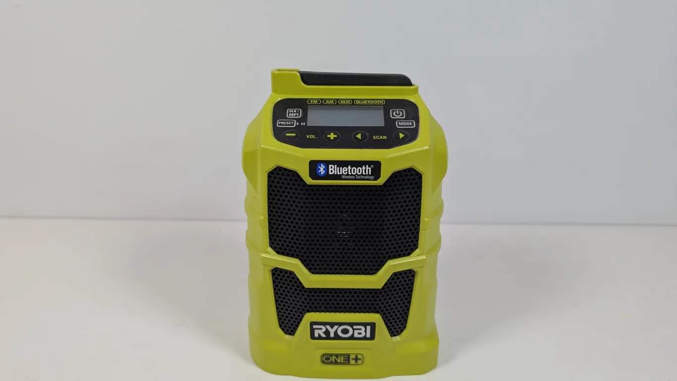 Ryobi ONE+ P742 AM/FM Bluetooth Radio with USB Charger