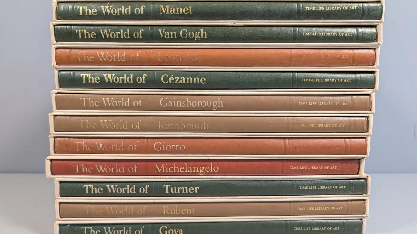 The World of Time-Life Library of Art Books (11 Volume Set)