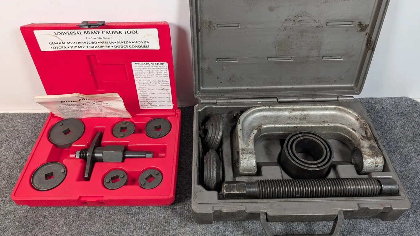 Blue-Point Brake Caliper Tool Set and OTC 7249 Ball Joint Press