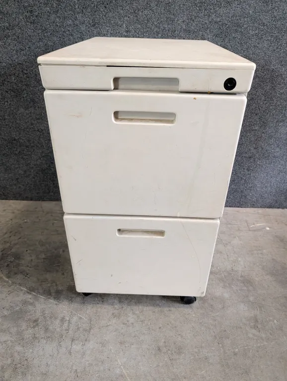 Two-Drawer Mobile File Cabinet