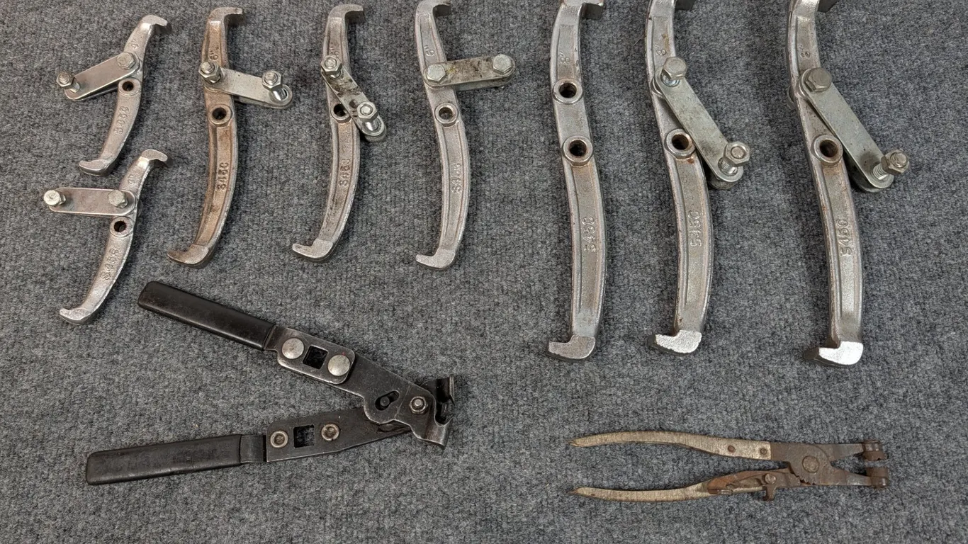 Gear Pullers and Pliers Tool Lot