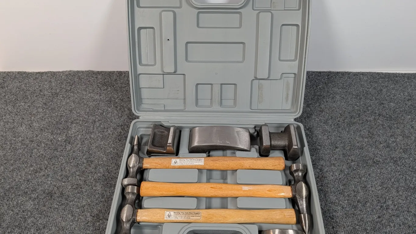 Automotive Body Repair Hammer and Dolly Set