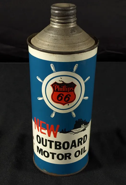 QUART CONE TOP PHILLIPS 66 NEW OUTBOARD MOTOR OIL
