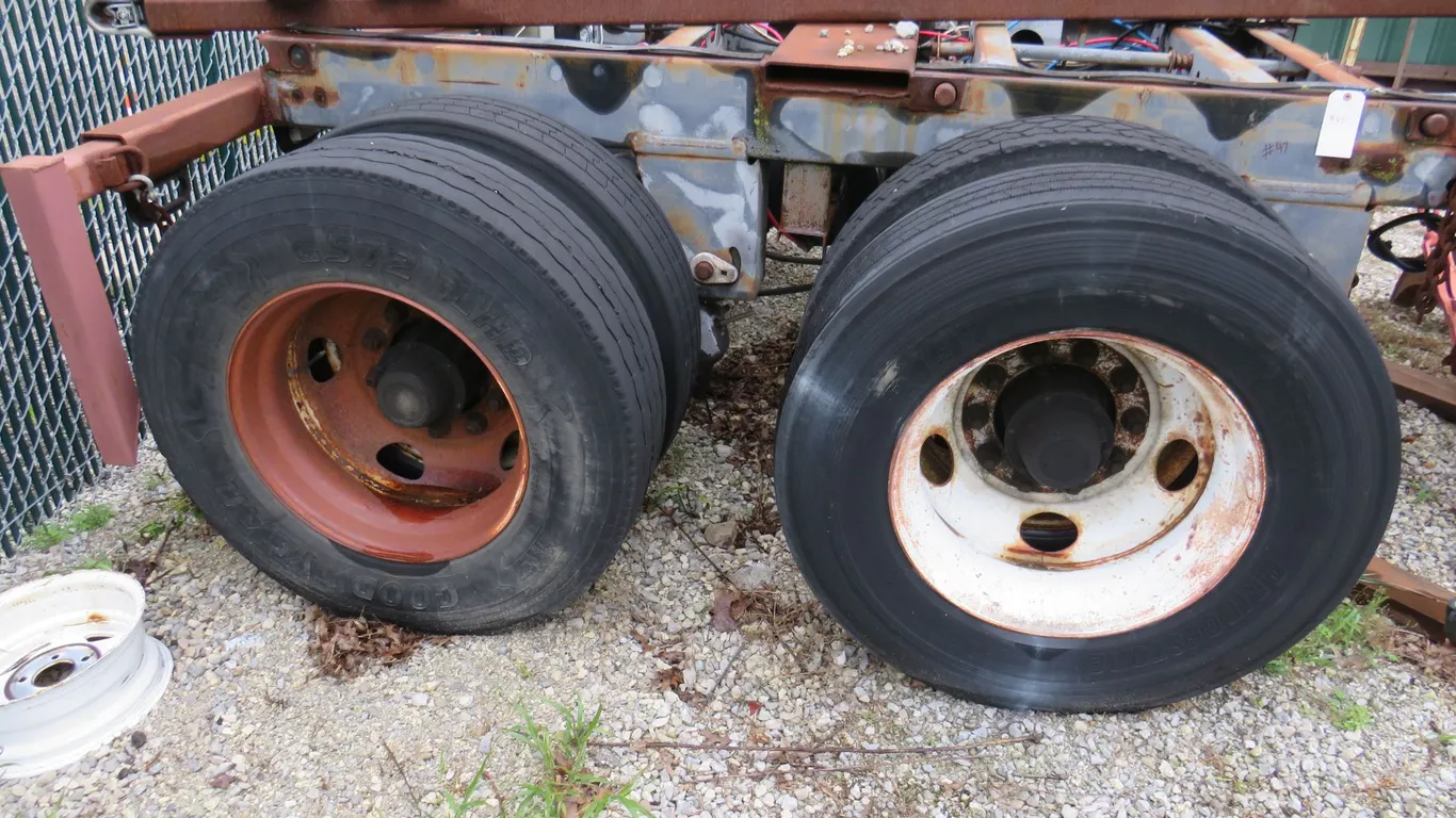 Double Axle Bogie Trailer