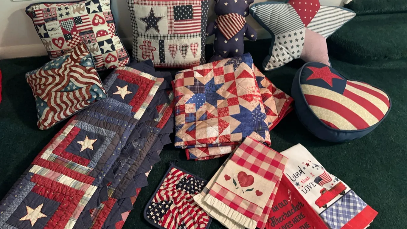 Americana soft goods - pillows and more