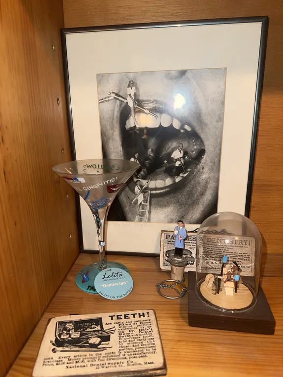 Unusual dental office decor