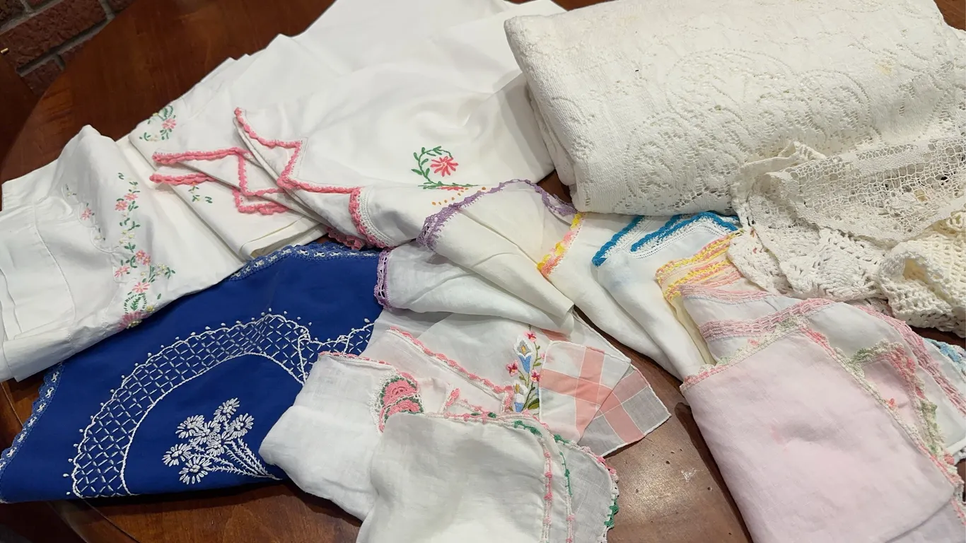 Vintage linens