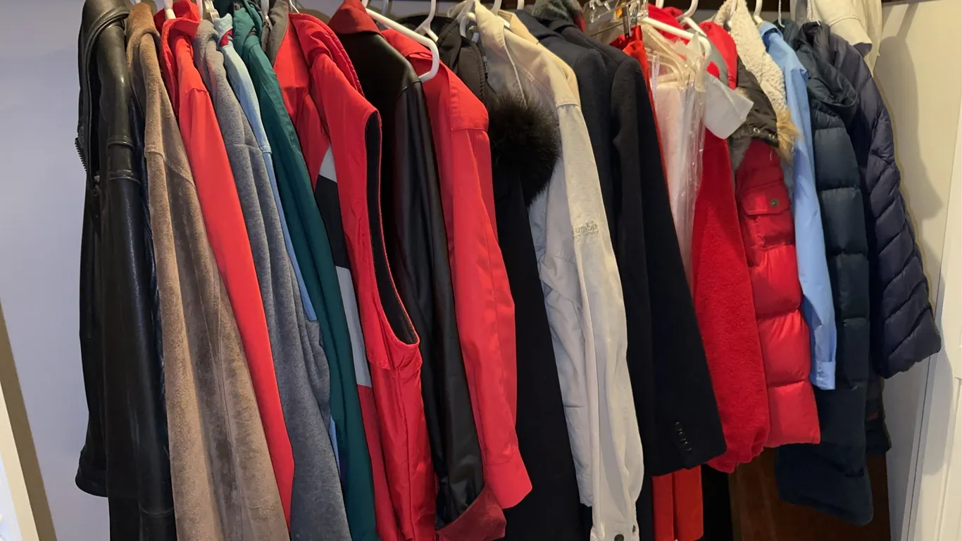 Coat closet clean out