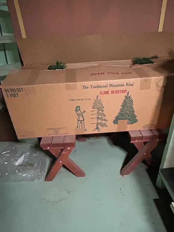 Mountain King 7-Foot Artificial Christmas Tree